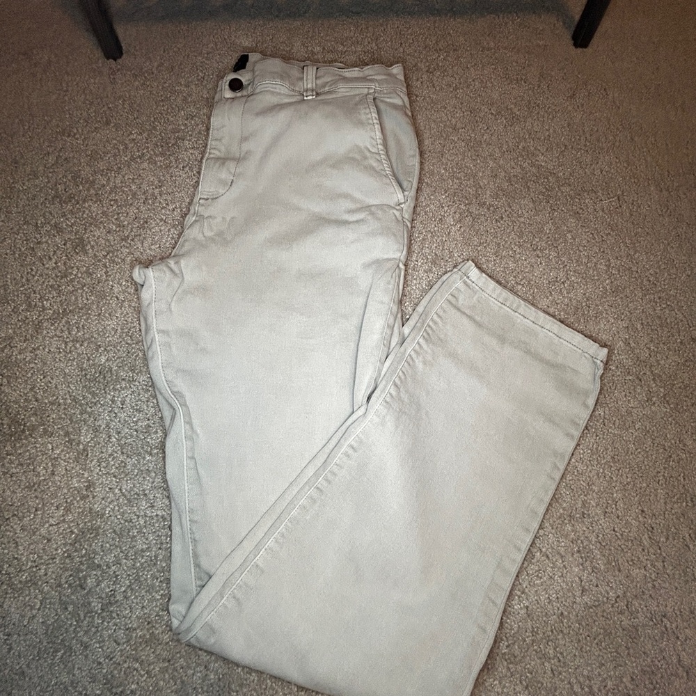 RVCA Gray Chino Pants Classic Style